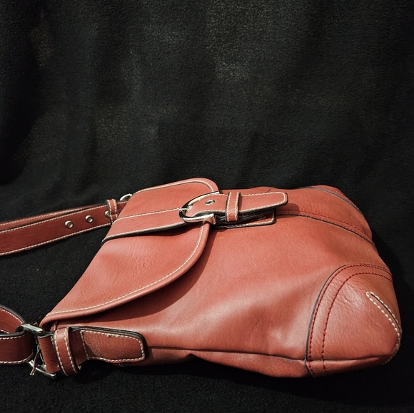 Bellerose Red Crossbody Bag - Picture 4 of 16